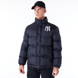 Geaca New Era MLB Black Nylon Puffer New York Yankees