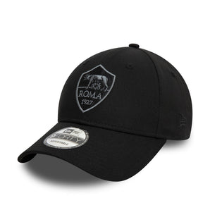 Șapcă New Era 9Forty Tonal As Roma Reglabilă Neagră