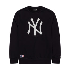 Bluza Nos Mlb Regular Crew Neck Neyyan Nvywhi Fleece Top New York Yankees New Era
