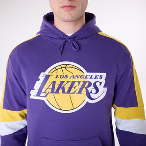 Hanorac Colour Block Os Hoodie Loslak Trp Hoodie Los Angeles Lakers New Era