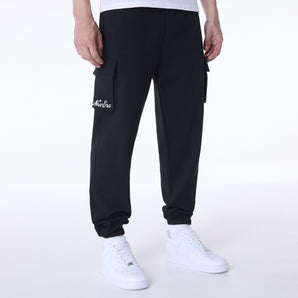 Pantaloni Fleece Newera Ne Script Cargo Jogger Newera Blk