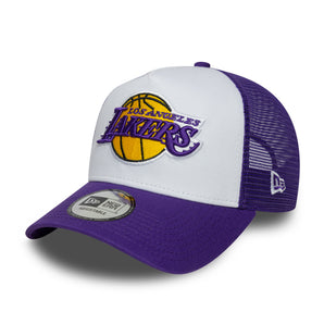 Sapca New Era NBA Side Patch Trucker Los Angeles Lakers
