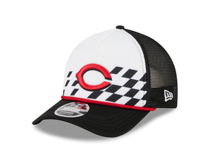 Șapcă New Era 9FORTY M Crown A-frame Jr MLB25 Bristol Cincinnati Reds Reglabilă Roșie