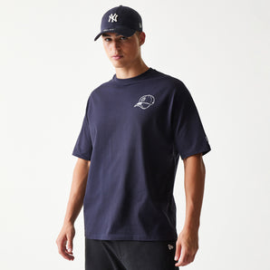 Tricou MLB Baseball Graphic Oversize New York Yankees