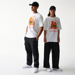 Tricou Food Graphic Oversize