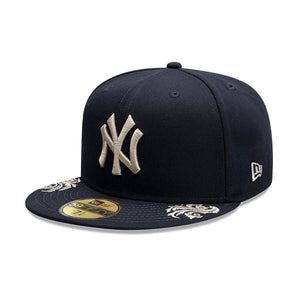 Șapcă New Era 59Fifty Mlb Wordmark Ny Yankees Fixă Albastră