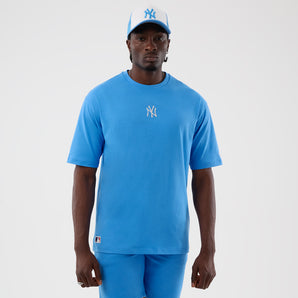 Tricou New Era MLB Midi League Oversize New York Yankees Albastru
