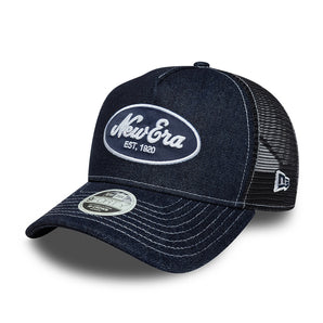 Șapcă New Era Womens 9FORTY Mesh A-Frame Trucker Reglabilă Albastră