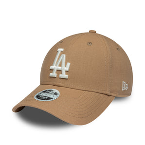 Șapcă New Era Womens Linen 9FORTY Los Angeles Dodgers Reglabilă Bej