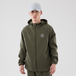 Hanorac New Era Mlb Core Plus Full Zip Ny Yankees Verde