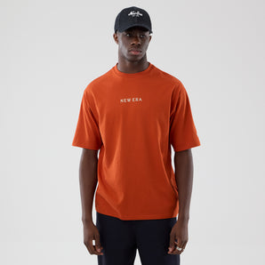 Tricou New Era Beach Graphic Oversized Portocaliu
