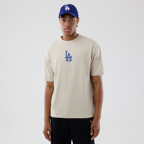 Tricou New Era Mlb Food Graphic Oversized La Dodgers Bej