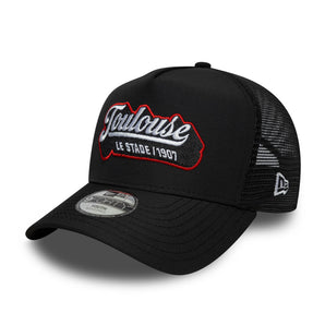 Șapcă New Era 9Forty Trucker Patch Knit E-Frame Standard De Liège Reglabilă Neagră