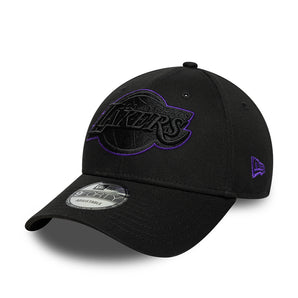 Șapcă New Era 9Forty Nba Outline La Lakers Reglabilă Neagră
