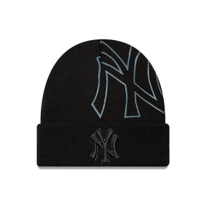 Căciulă New Era Wordmark Beanie Ny Yankees Neagră