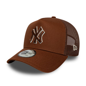 Șapcă New Era 9Forty Outline E-Frame Ny Yankees Reglabilă Maro