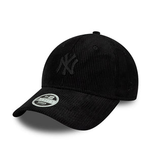 Șapcă New Era 9Forty Women Cord Ny Yankees Reglabilă Neagră
