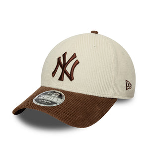 Șapcă New Era 9Forty M-Crown Cord Ny Yankees Reglabilă Bej