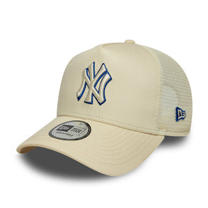Șapcă New Era 9Forty Outline E-Frame Ny Yankees Reglabilă Bej