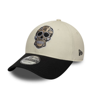 Șapcă New Era 9Forty Ne Skull New Era Reglabilă Bej