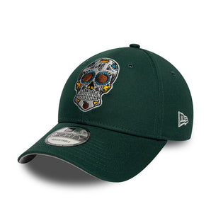 Șapcă New Era 9Forty Ne Skull New Era Reglabilă Verde