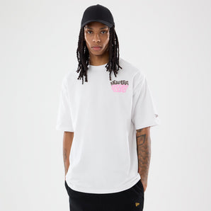 Tricou New Era Spooky Graphic Oversized New Era Alb