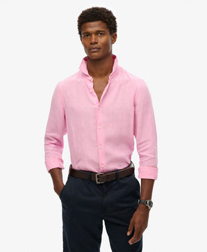 Camasa Superdry Vacation Linen Long Sleeve