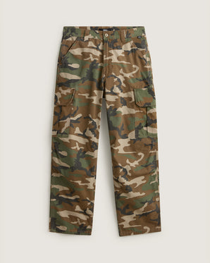 Pantaloni Vans Para Baggy All Over Print Cargo Verde