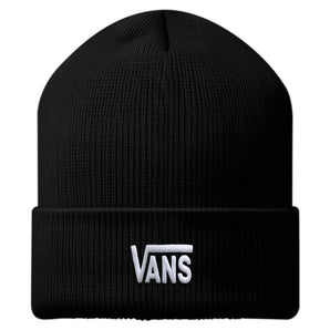 Căciulă Vans Stretch Logo Tall Cuff Neagră