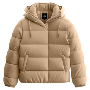 Geacă Vans Hillgate Regular Length Puffer Bej