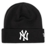 ACCESORII BARBATI NEW ERA Caciula MLB Essential Cuff Knit New York Yankees Negru - vgeneration.ro