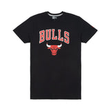 IMBRACAMINTE BARBATI NEW ERA Tricou Team Logo Tee Chicago Bulls Blk Negru - vgeneration.ro