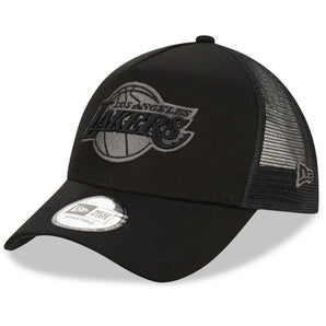 Șapcă New Era 9FORTY A-frame Trucker Los Angeles Lakers Reglabilă Neagră