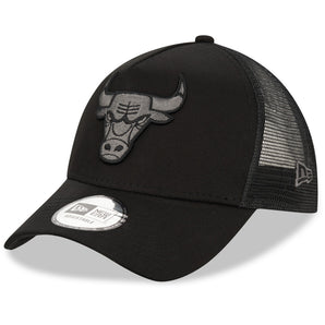 Șapcă New Era 9FORTY A-frame Trucker Chicago Bulls Reglabilă Neagră