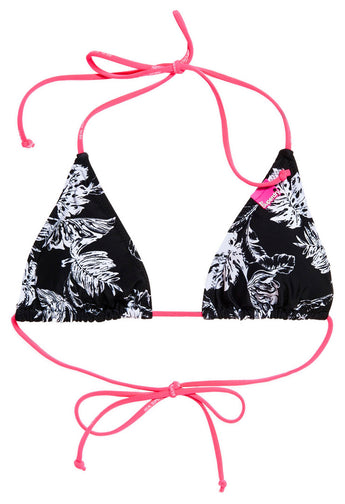 IMBRACAMINTE > LENJERIE INTIMA FEMEI SUPERDRY Articol De Plaja Banana Leaf Tri Bikini Top Negru-Alb - vgeneration.ro