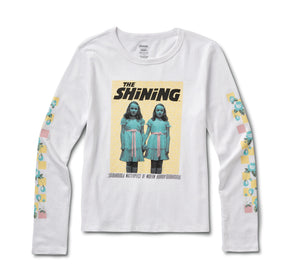 bluza alba cu imprimeu the shining