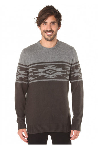 BARBATI VANS Pulover Henrich Gravel Heather Multicolor - vgeneration.ro