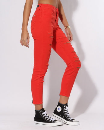 Pantaloni rupti High Rise VANS - 2