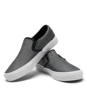 INCALTAMINTE FEMEI, BARBATI VANS Tenisi Slip-On Classic (Embossed) Negru - vgeneration.ro