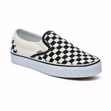 INCALTAMINTE FEMEI, BARBATI VANS Tenisi Classic Slip-On Checkerboard Alb-Negru - vgeneration.ro