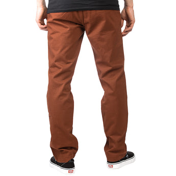 BARBATI VANS Pantaloni Excerpt Chino Maro - vgeneration.ro
