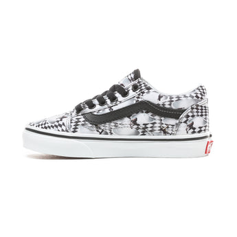 INCALTAMINTE COPII VANS Tenisi Copii Old Skool (Molo) Skate Checkerboard Negru - vgeneration.ro