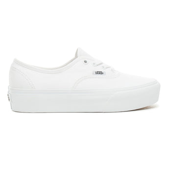 INCALTAMINTE FEMEI, BARBATI, UNISEX VANS Tenisi Platforma Authentic Alb - vgeneration.ro