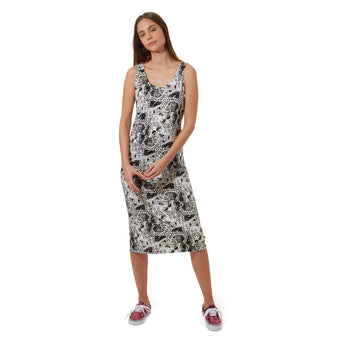 IMBRACAMINTE FEMEI VANS Rochie Zine Sting Dress Lady Vans Alb-Negru - vgeneration.ro