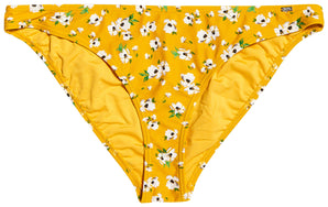 IMBRACAMINTE FEMEI SUPERDRY Slip Plaja Eden Bikini Bottom Galben - vgeneration.ro