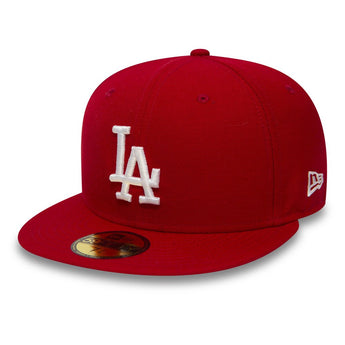 Sapca 59Fifty Mlb Basic Los Angeles Dodgers Rosu