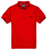 IMBRACAMINTE BARBATI SUPERDRY Tricou Classic Lite Micro Pique Polo Rosu - vgeneration.ro