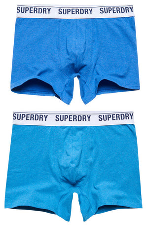 Boxeri Dual Logo - 2 perechi SUPERDRY