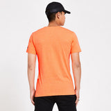 tricou portocaliu pentru barbati