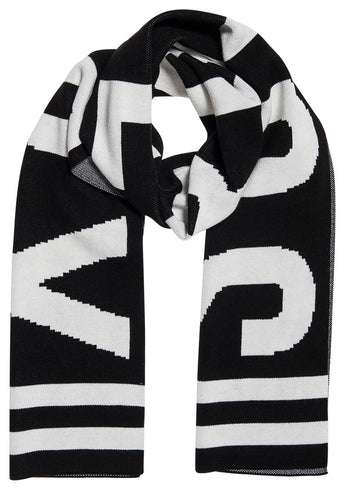 ACCESORII FEMEI SUPERDRY Fular Superdry Urban Logo Scarf Negru - vgeneration.ro